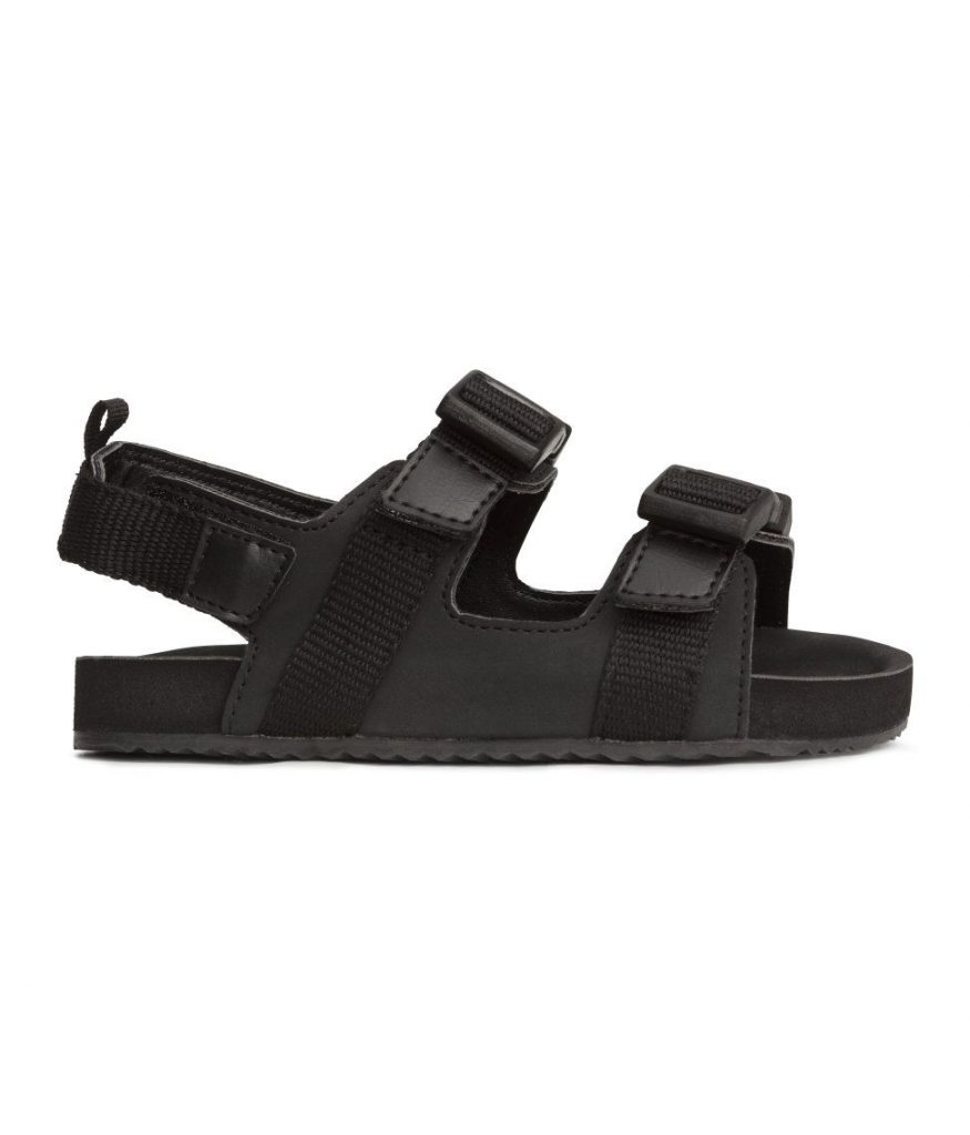 Black Toddler Sandals