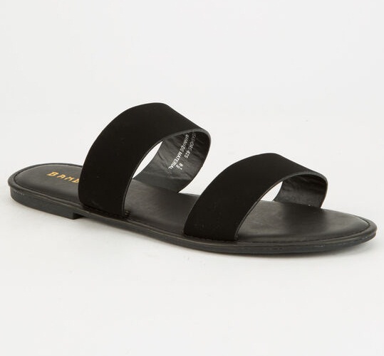 Black and Gold Sandals - CraftySandals.com